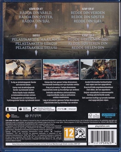 Lost Soul Aside - PS5 (A Grade) (Genbrug)